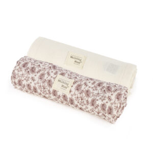 SET/ 2 MUSLIN SQUARES 70X70 CM GALA CERISE