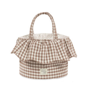 PANIER DE RANGEMENT PRALINÉ VICHY MOKA