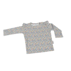 ANTI-UV SHIRT FLOWERS S/S (9-12 M)