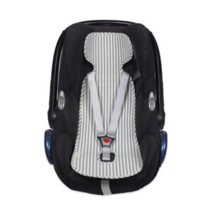 COLCHONETA AUTO PRALINÉ RAYAS MATCHA