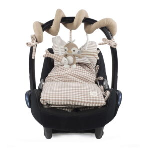 ACTIVITY STRING TOY PENGUIN PRALINÉ MOKA