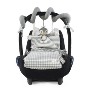 ACTIVITY STRING TOY PENGUIN PRALINÉ MATCHA