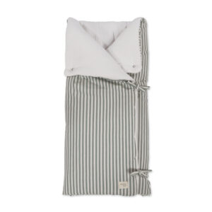 BABY NEST/BLANKET PRALINÉ STRIPS MATCHA TOG 2,5